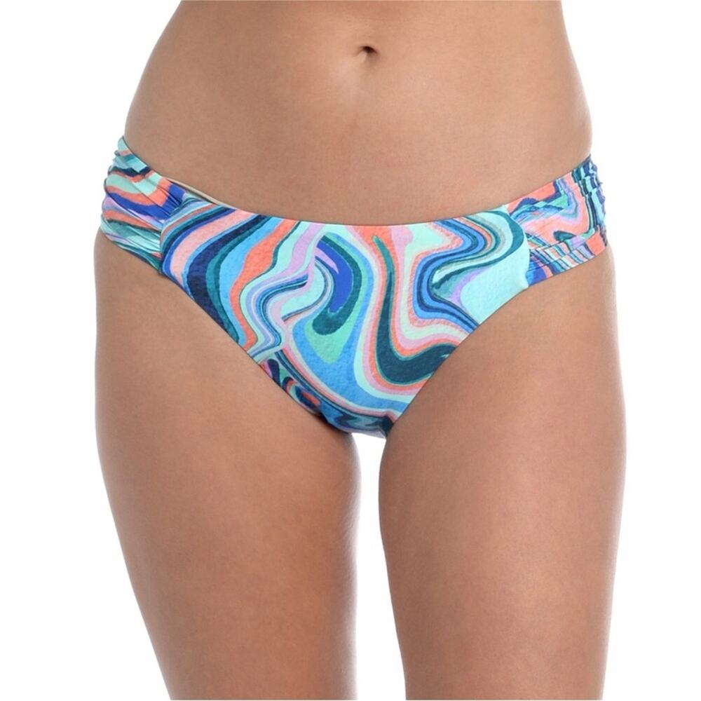 La Blanca Crystal Cove Bikini Bottoms Nwot